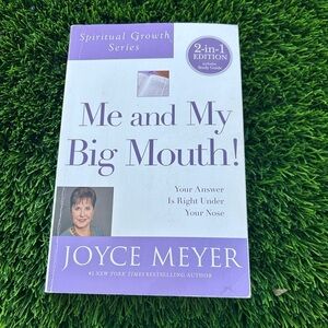 Joyce Meyer 'Me and My Big Mouth!' Book